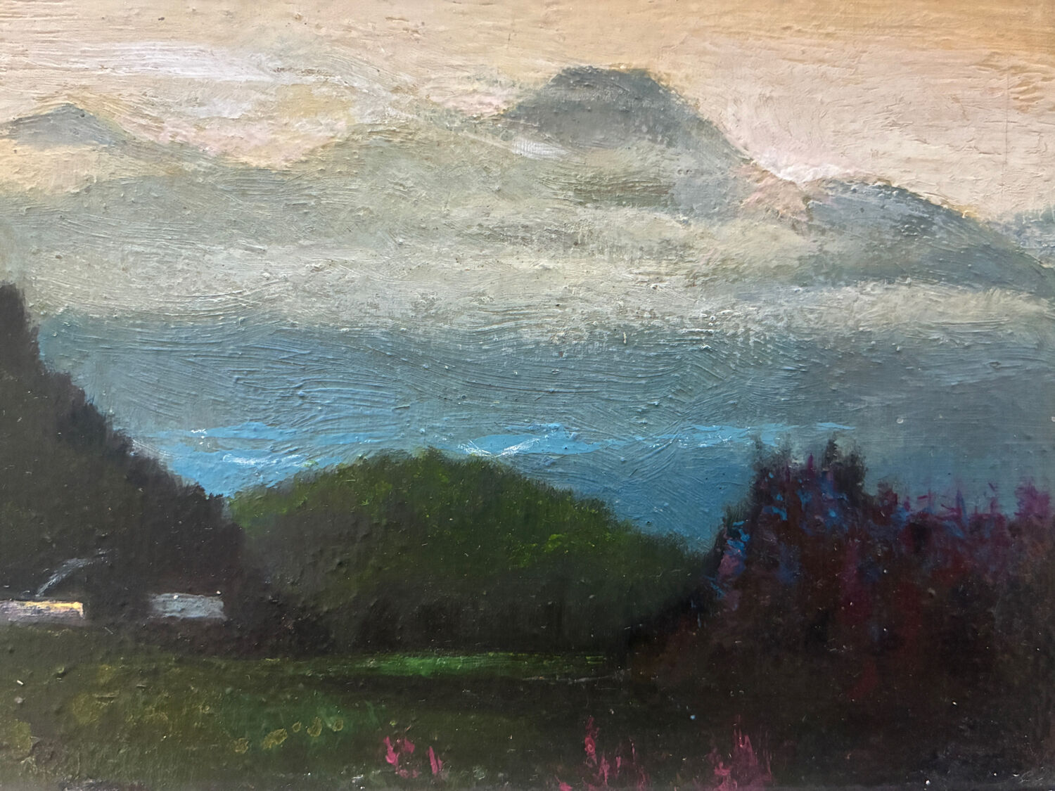 Landscape of Savoy, Marcel Quencez, 20th century