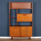 Retro Teak 1960s Stonehill Mid Century Wall Unit Room Divider Shelving