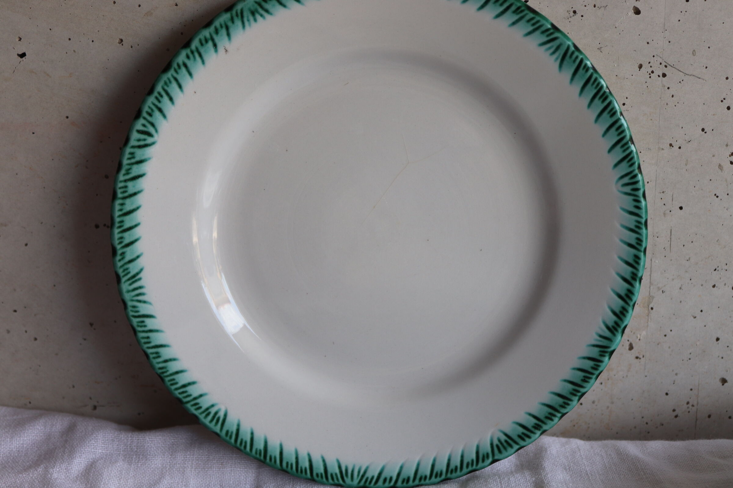 8 dessert plates Galvani Italy