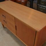 Small vintage teak low cabinet 1960