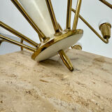 Antique 12-light Sputnik spider pendant lamp from the 60s