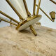 Antique 12-light Sputnik spider pendant lamp from the 60s