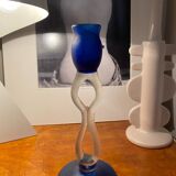 glass candlestick holder