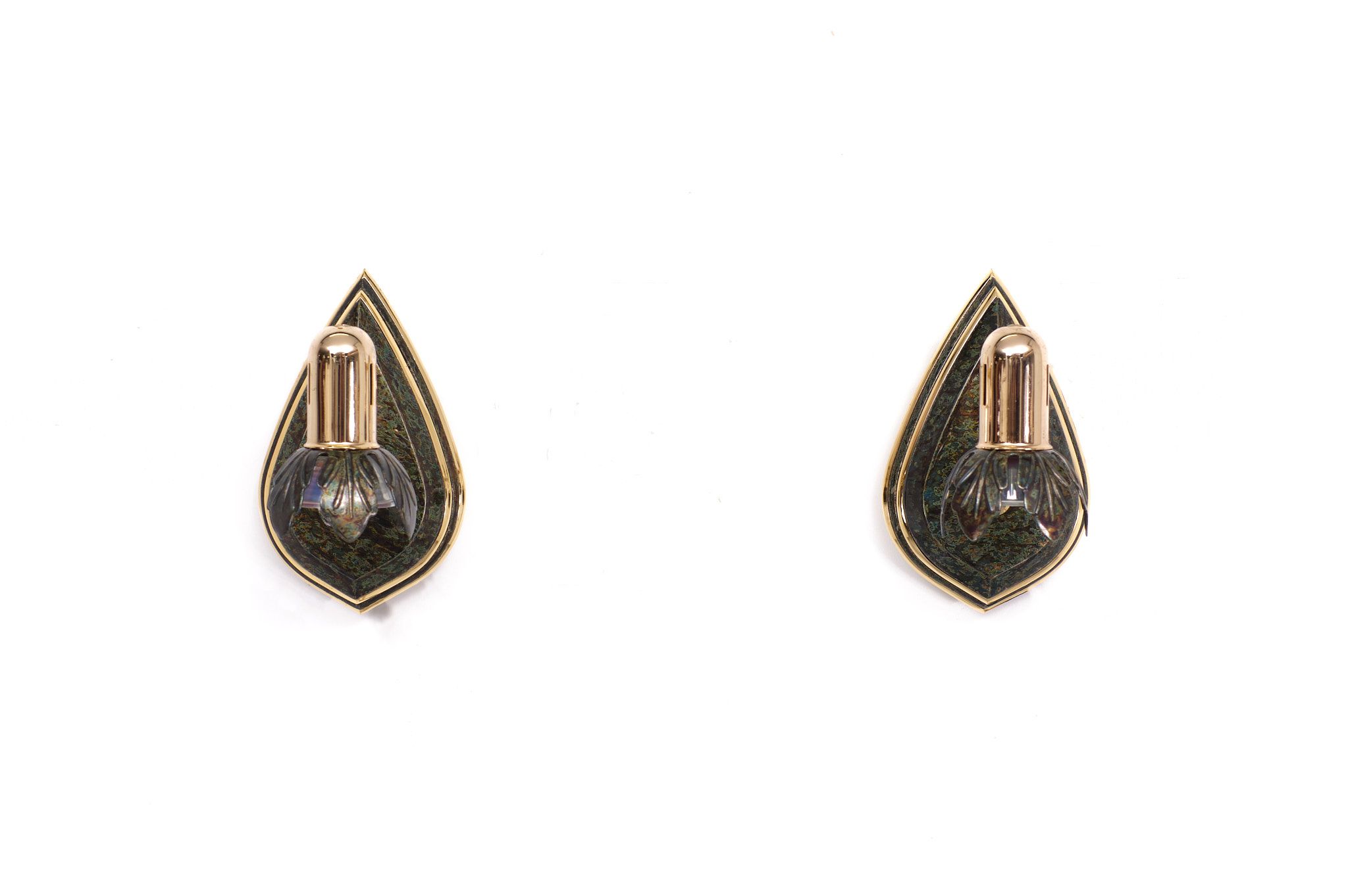 Paire d'appliques, années 1980, Espagne