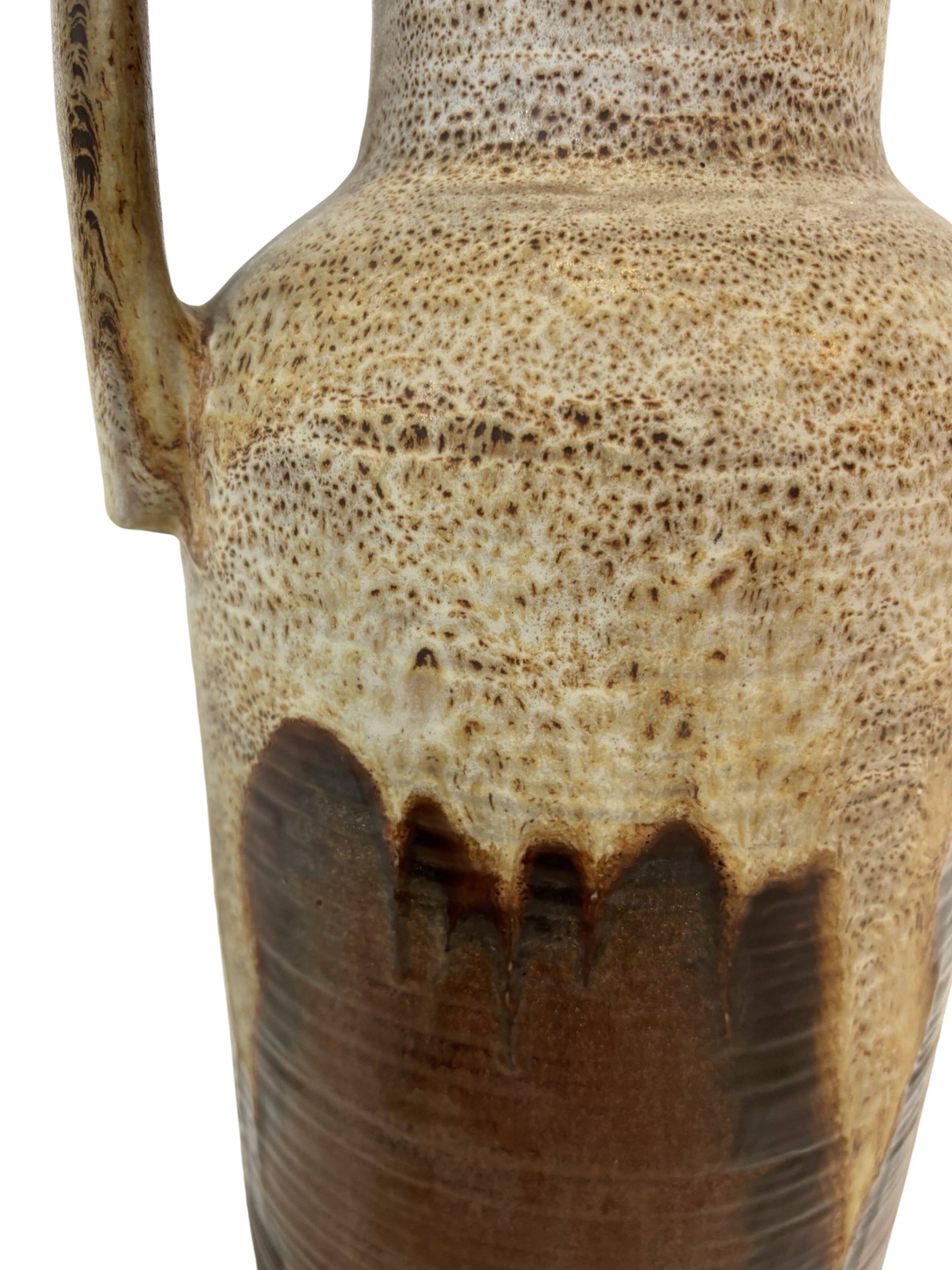 West Germany vintage vase 44 cm jar 1970 mid century