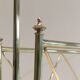 Brass magazine rack. Maison Jansen