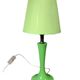 Green apple metal bedside lamp, in the style of Laurel.