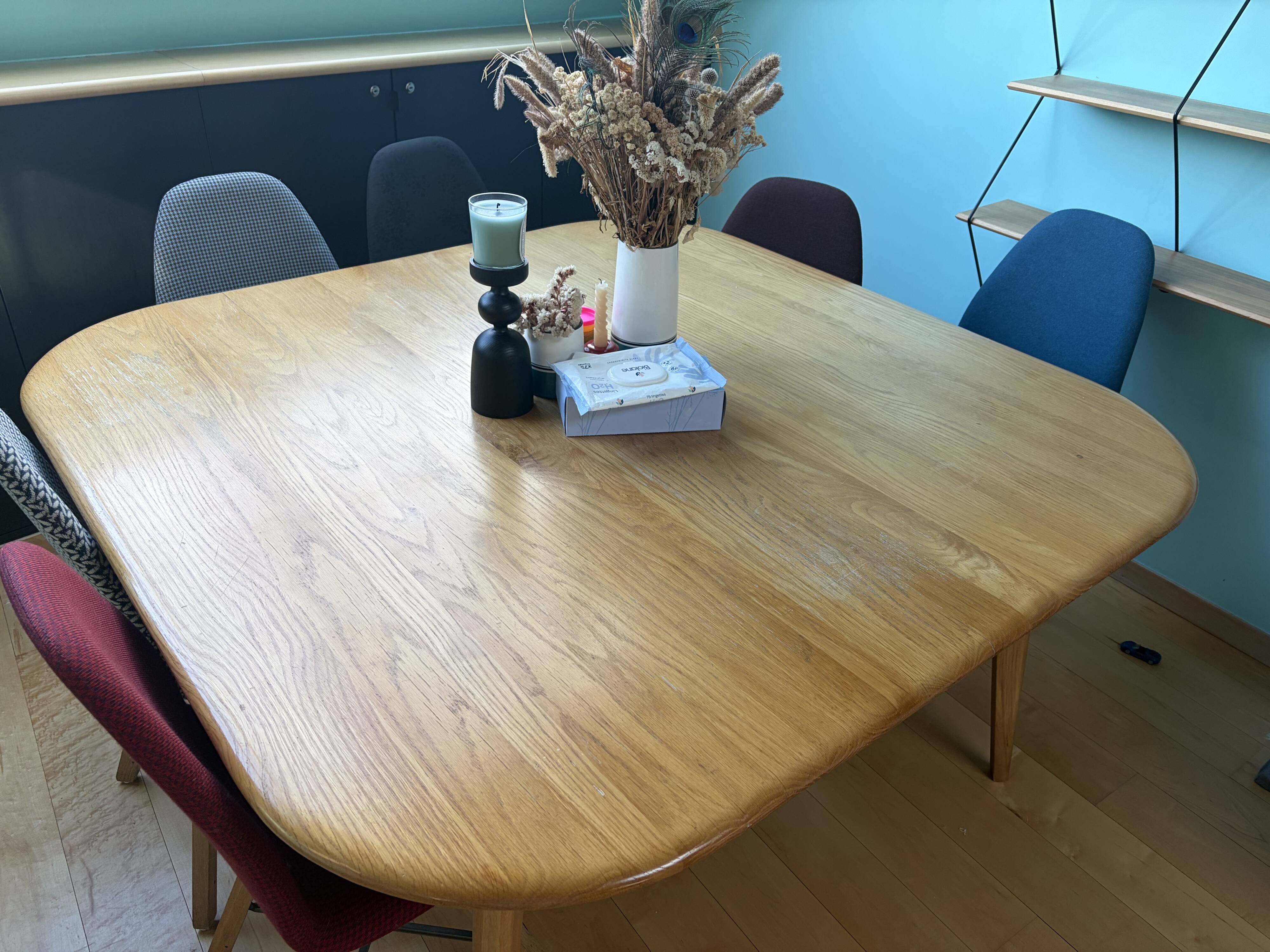 Oak dining table - From Caravane