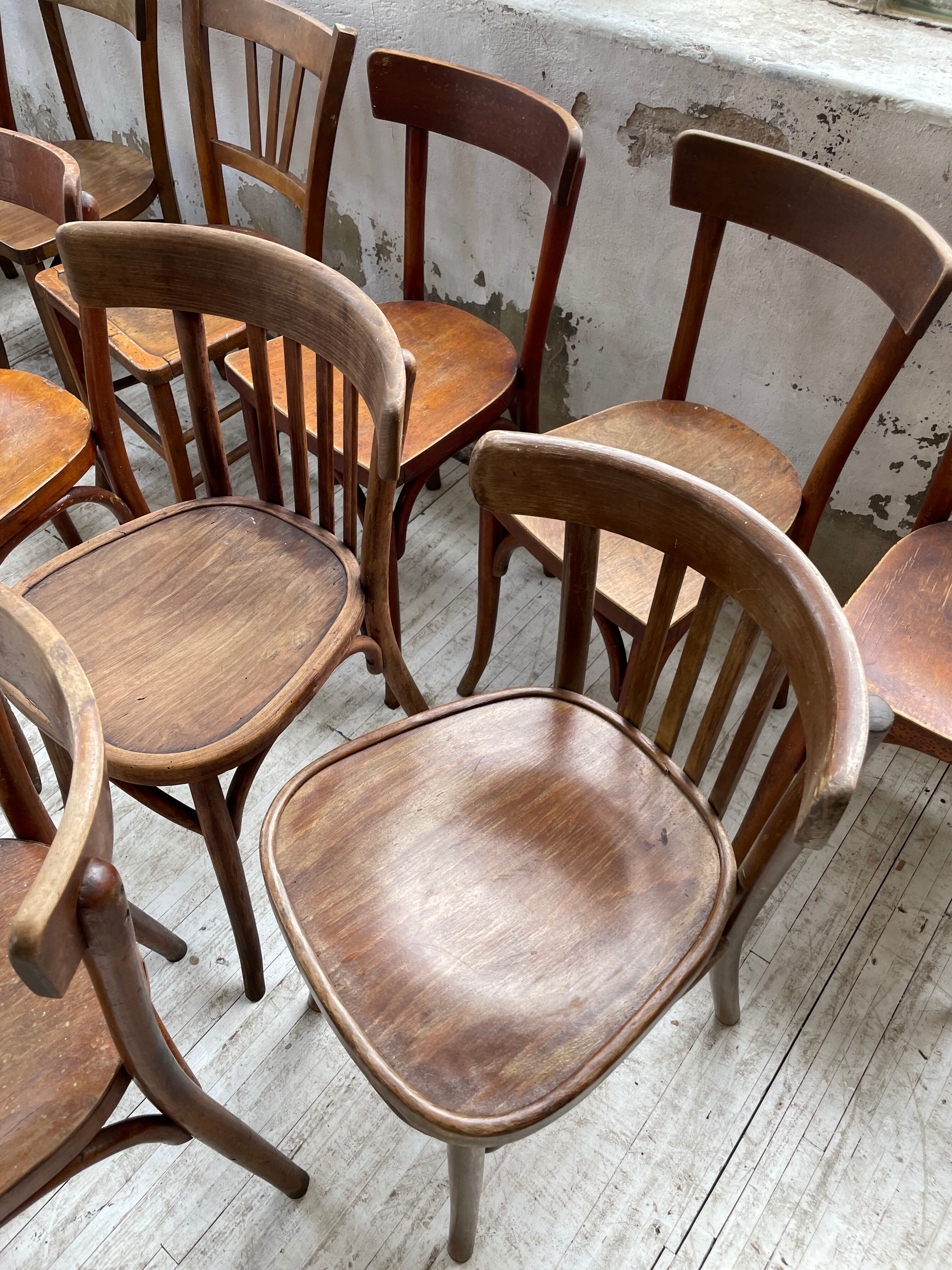16 Baumann bistro chairs
