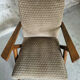 Vintage bridge armchair