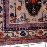 Vintage caucasian Kazak rug 123x213cm 1960s