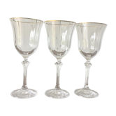 Verres à pieds anciens