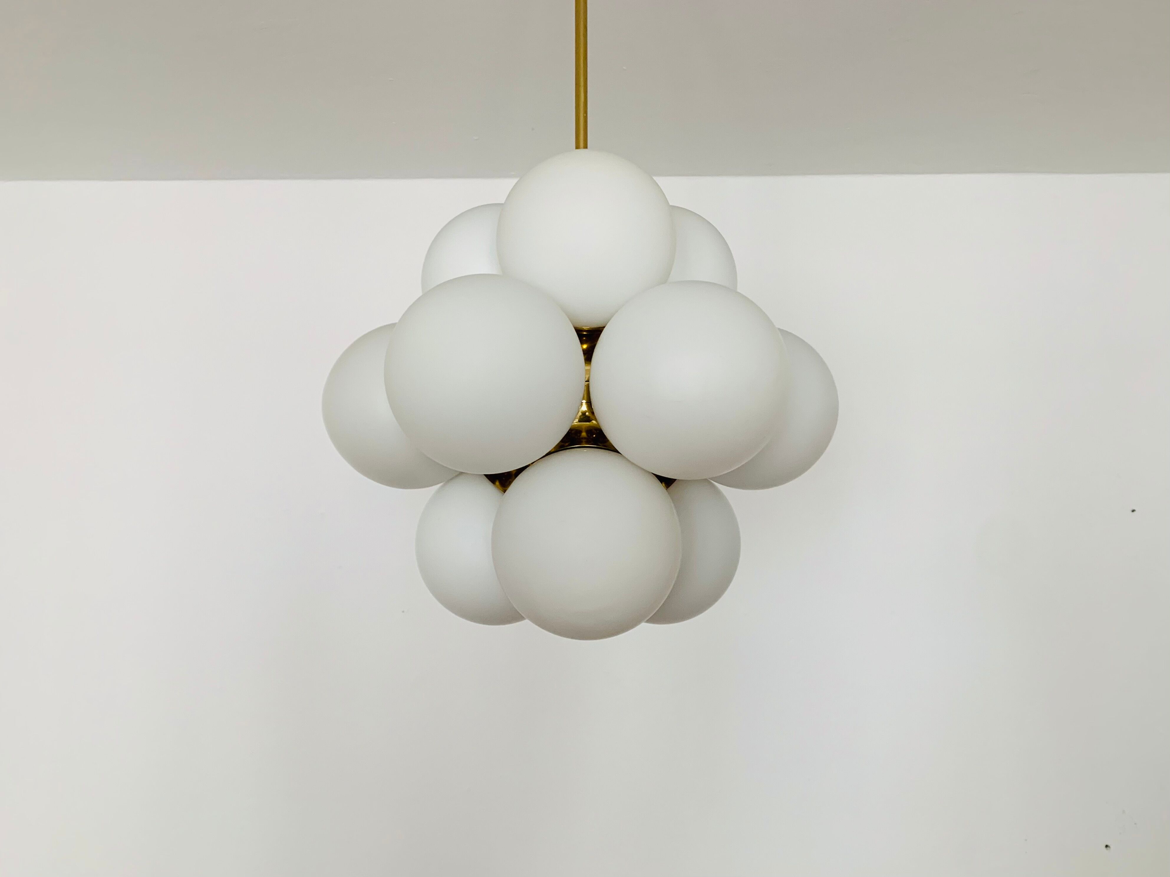 1 of 2 Sputnik Chandeliers by Kaiser Leuchten