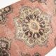 3x13 Pale Red Vintage Runner Rug, 85x388Cm