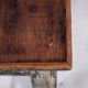 Table basse en bois sculptée indienne