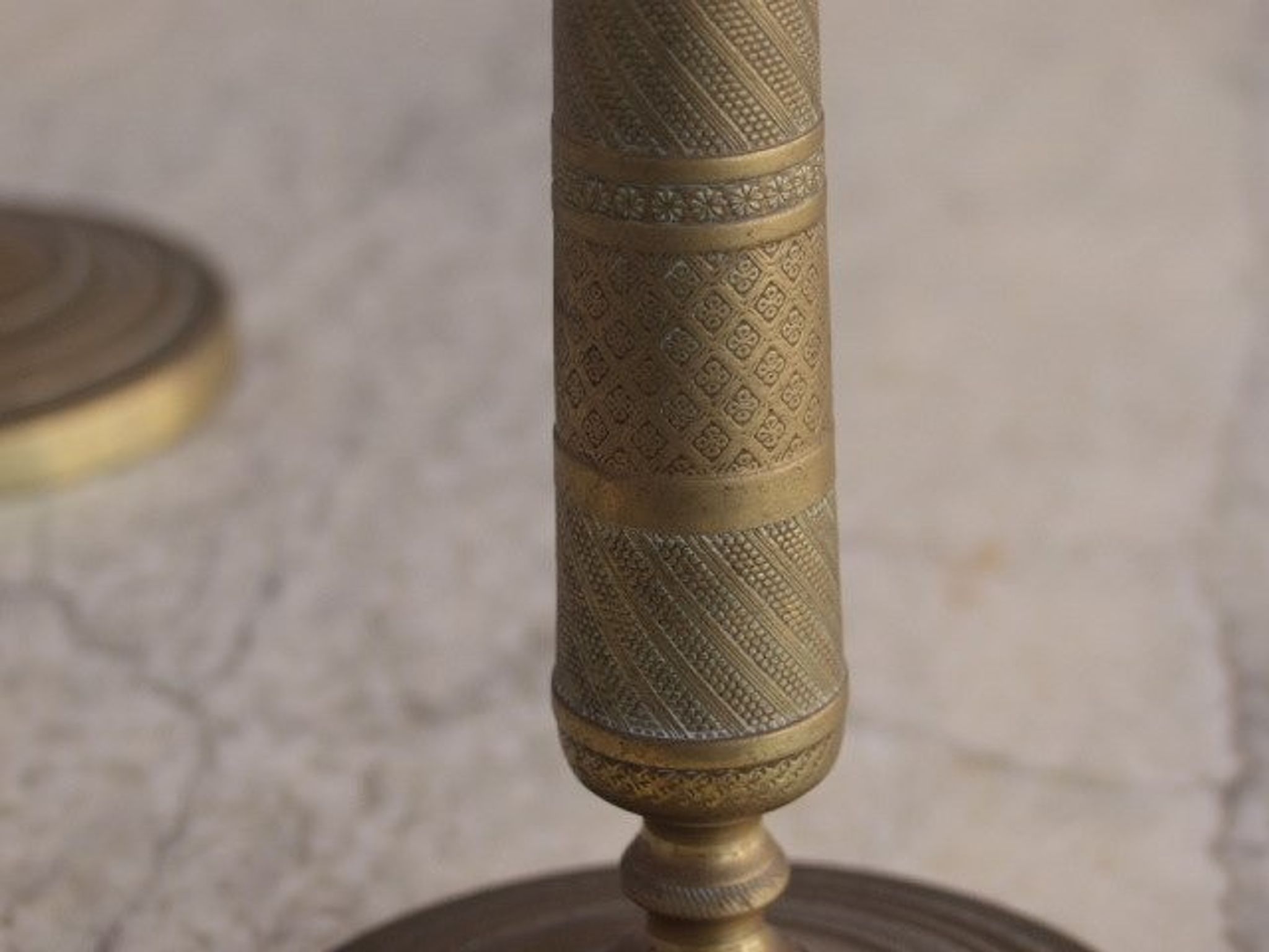 Pair of candlestick era bronze Empire