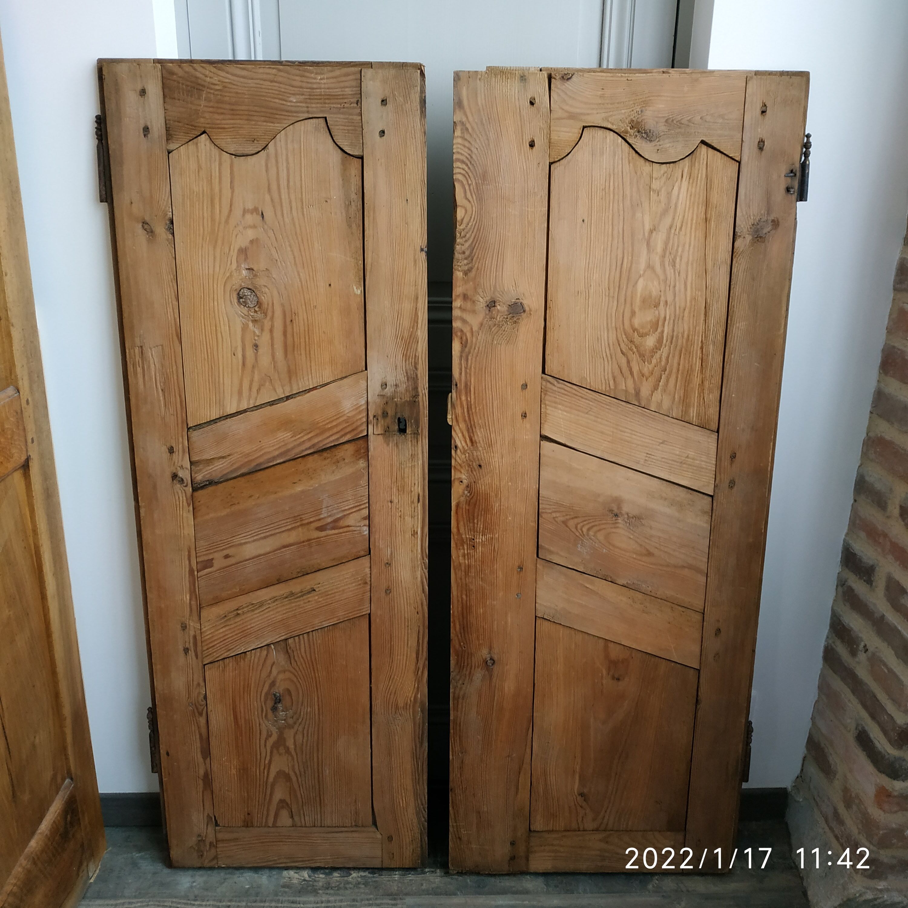 Pair of cabinet doors