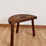Wooden tripod stool