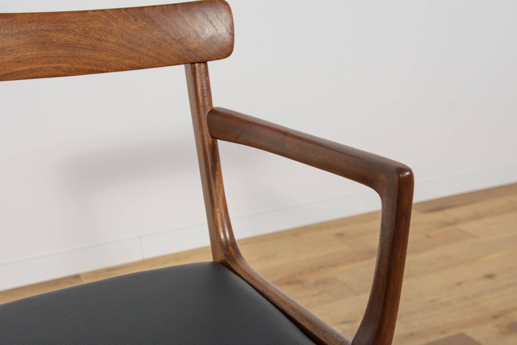 Danish Dining Chairs by Ole Wanscher for Poul Jeppesens Furniture Factory.