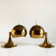 Otto Meinzzer's Space Age "Eyeball" lamps. Germany 70s