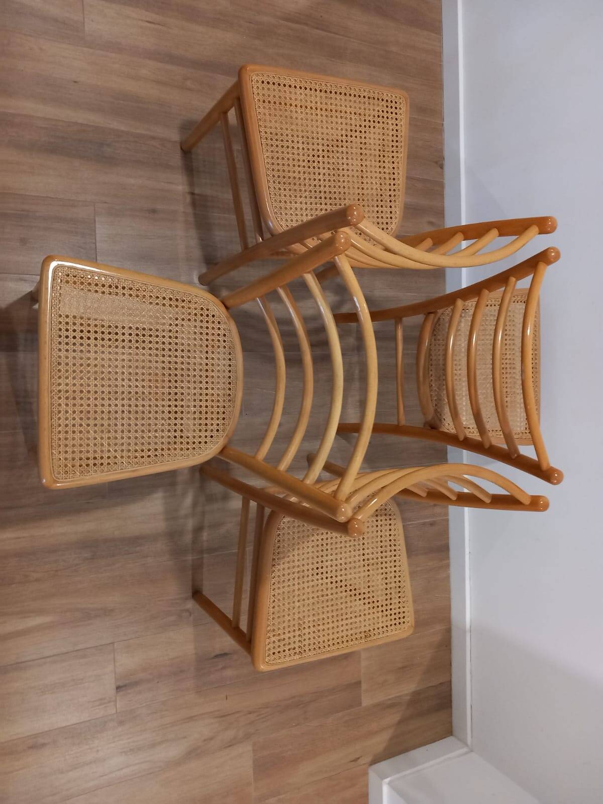 Danish 4 chairs 80s Denmark