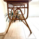Desk and stool