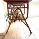 Desk and stool