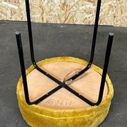 Tabouret ottoman tabouret espace âge milieu siècle design 60s années 70s