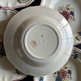 8 plates Sarreguemines Digoin