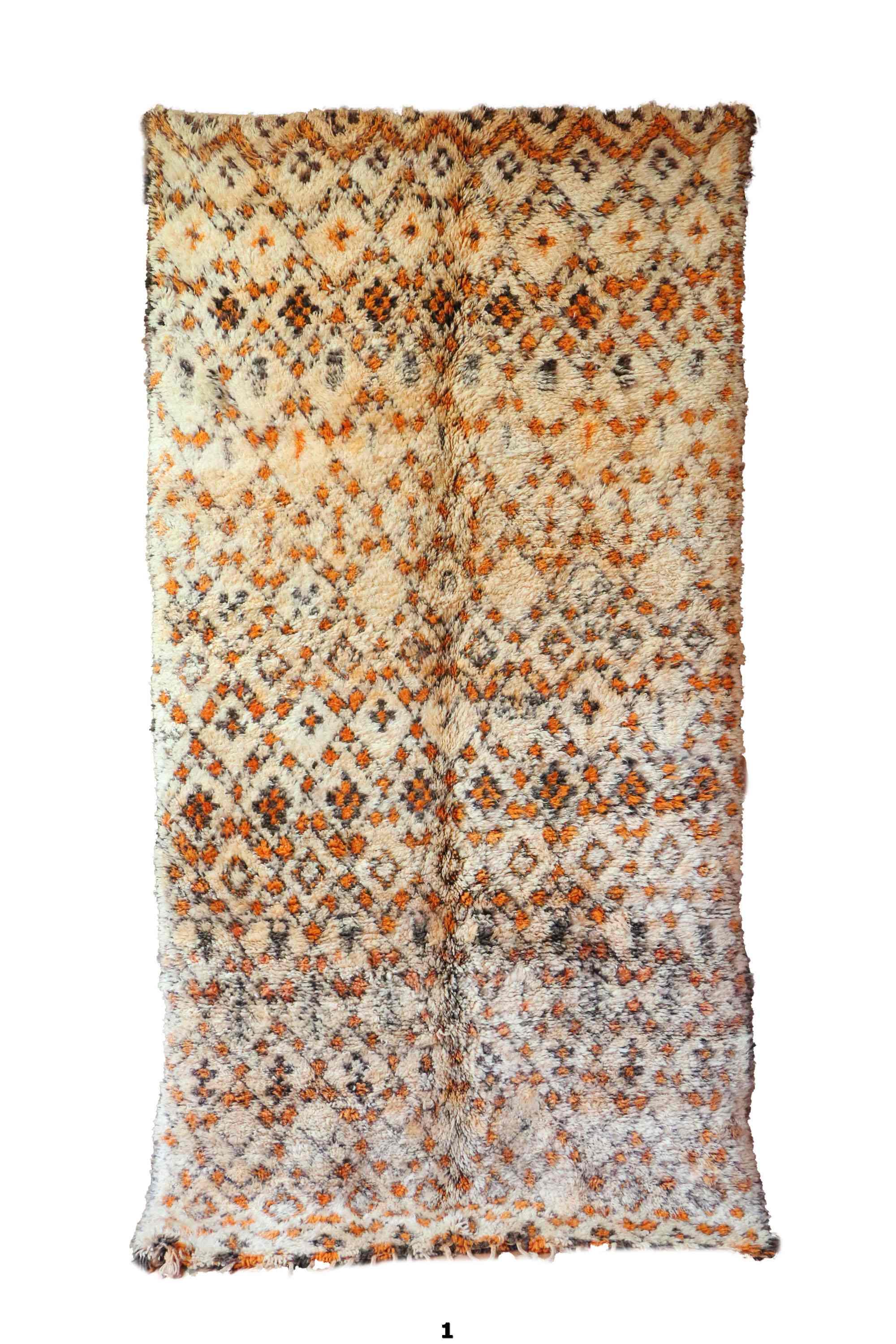 Carpet Beni Ouarain 182 x 350 cm