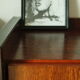 Pair of vintage vintage wood retro bedsides