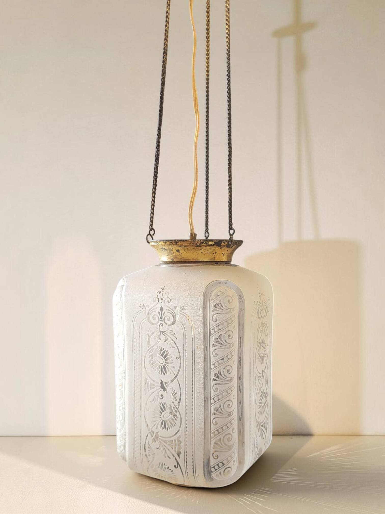 Suspension / Art Deco Lantern