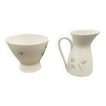 Rosenthal Form 2000 Flower Play – Milk jug and sugar bowl – Design Raymo