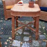 5-piece vintage rattan lounge set 60s