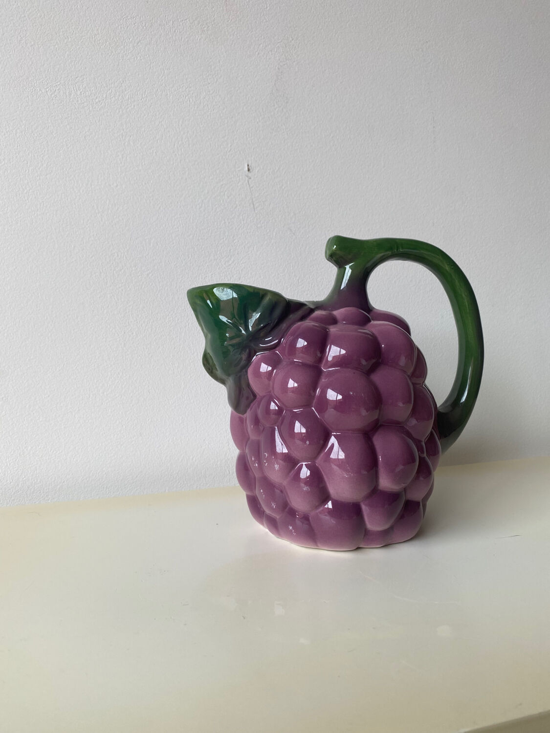 Grape slip pitcher