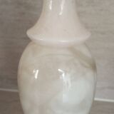 Alabaster baluster lamp base 48 cm