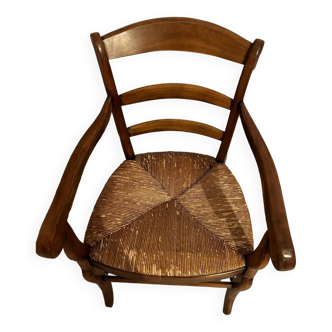Fauteuil paille