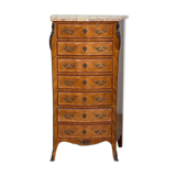 Semainier in marquetry