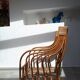 Fauteuil en rotin années 60