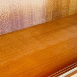 Storage unit/Library with sliding glass doors 1960s