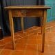 Side table in natural oak wood 85 x 58 cm