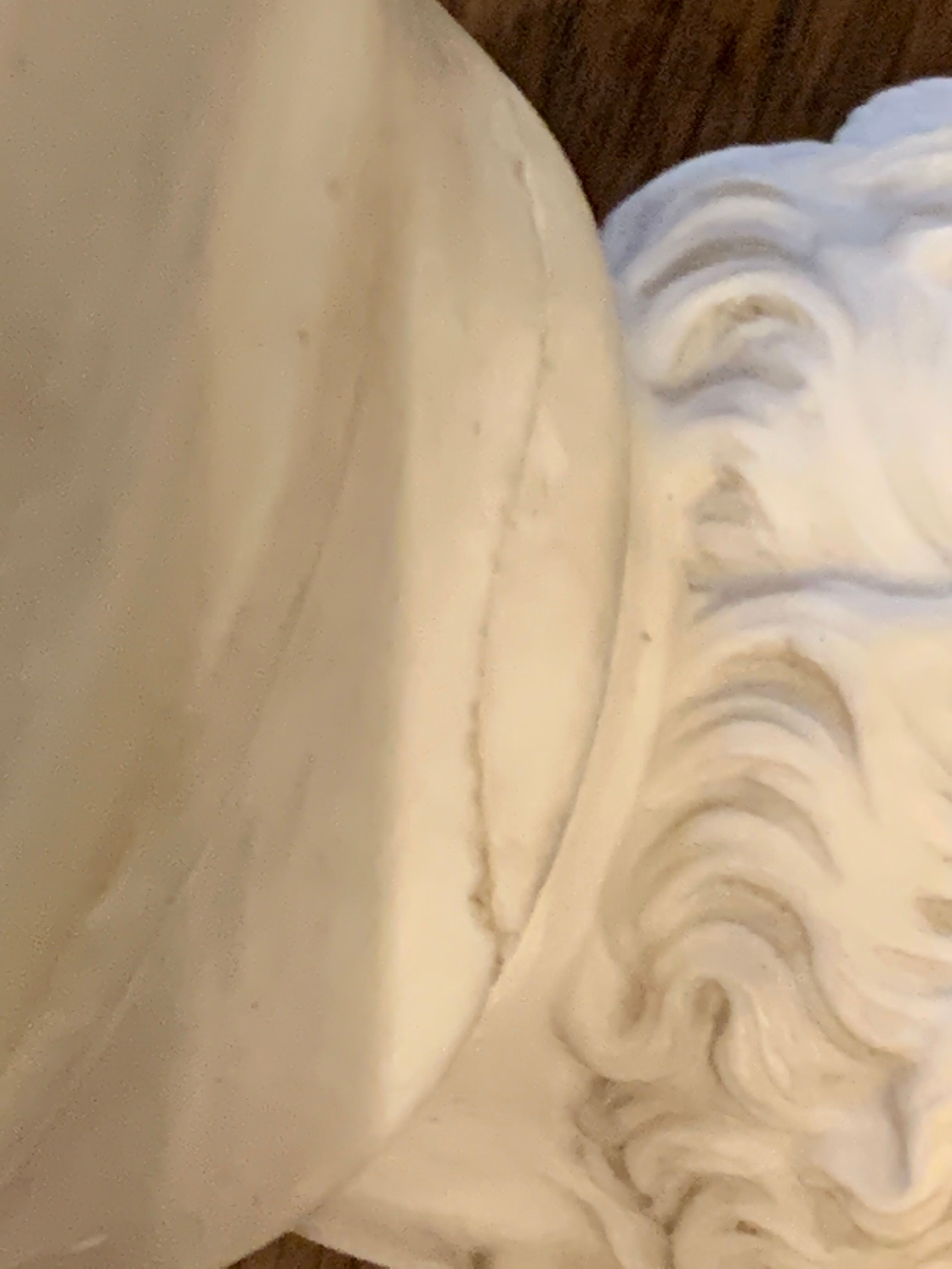 Bust of Byron in ancient signed biscuit