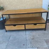 Industrial coffee table