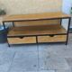 Industrial coffee table