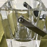 Sevres crystal ice bucket with mark below