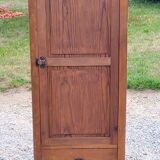 Old Parisian wardrobe 1 door 1stiroir in beech and ash