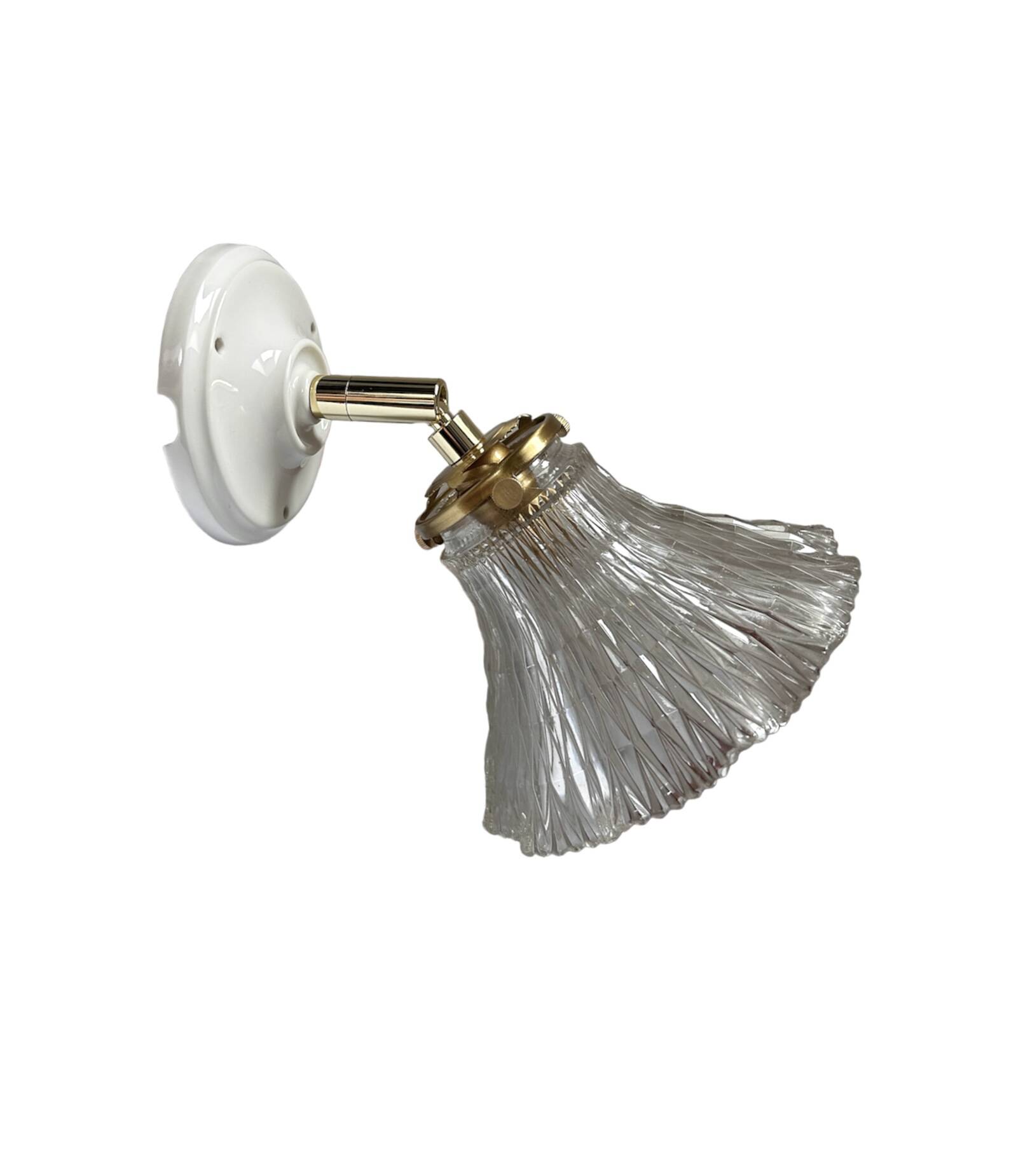 Holophane tulip wall light