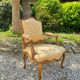 Fauteuil En Noyer D’époque Louis XV XVIII Eme Siècle