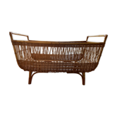 Rattan cot