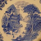 6 assiettes plates Castillo Faience Hollandaise Regout/co